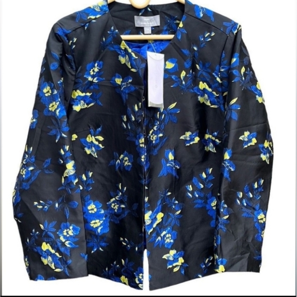 NWT Dennis Basso Platinum Jacket/Top